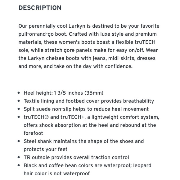 NIB Rockport Larkyn Chelsea Leopard Haircalf Comfort Ankle Boots Bootie - Picture 11 of 12